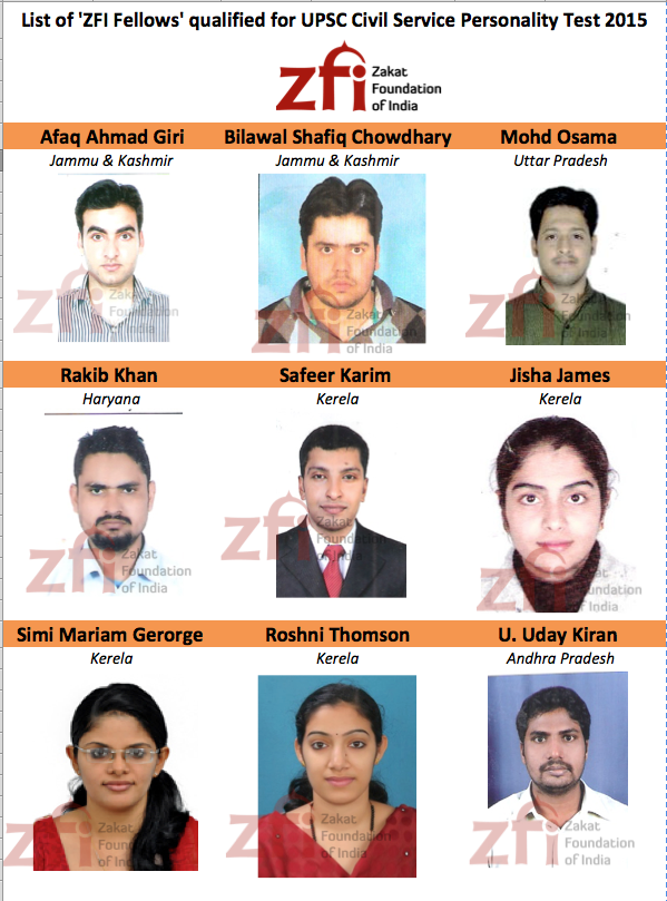 ZFI Fellows 2014